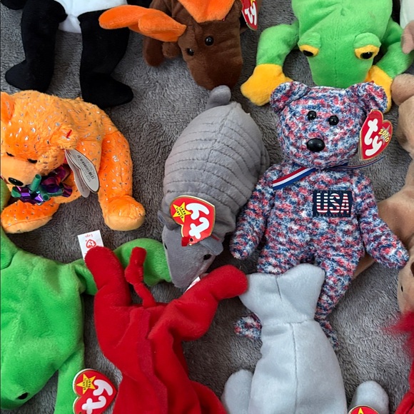Ty Beanie Babies- Stuffed Animal Collection - Multicolor- set of 25 - Picture 5 of 7